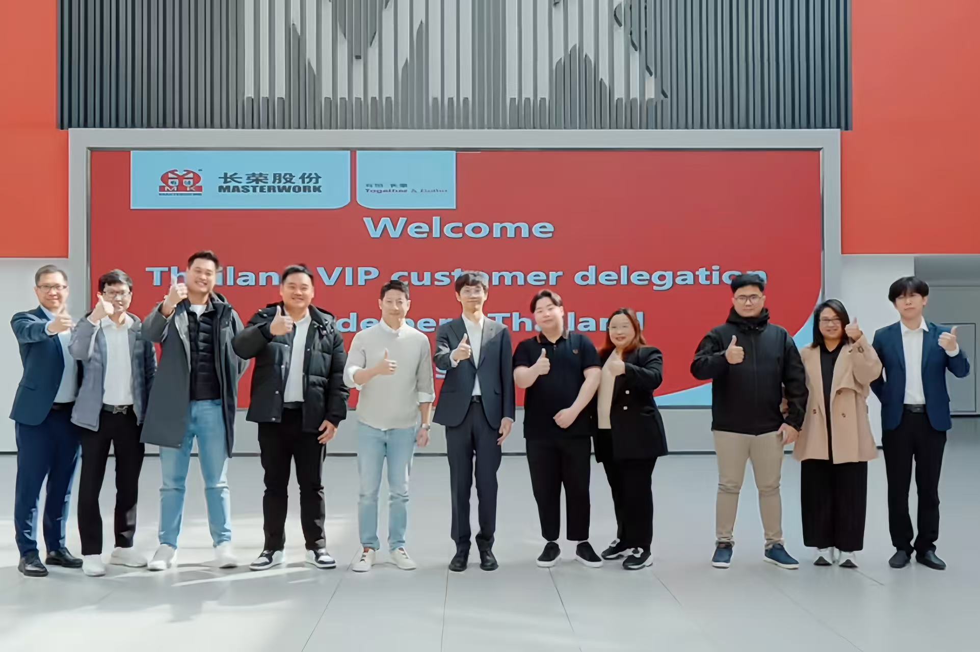 海德堡泰国客户团打卡新葡的京集团350vip8888集团，扩大“国际朋友圈”